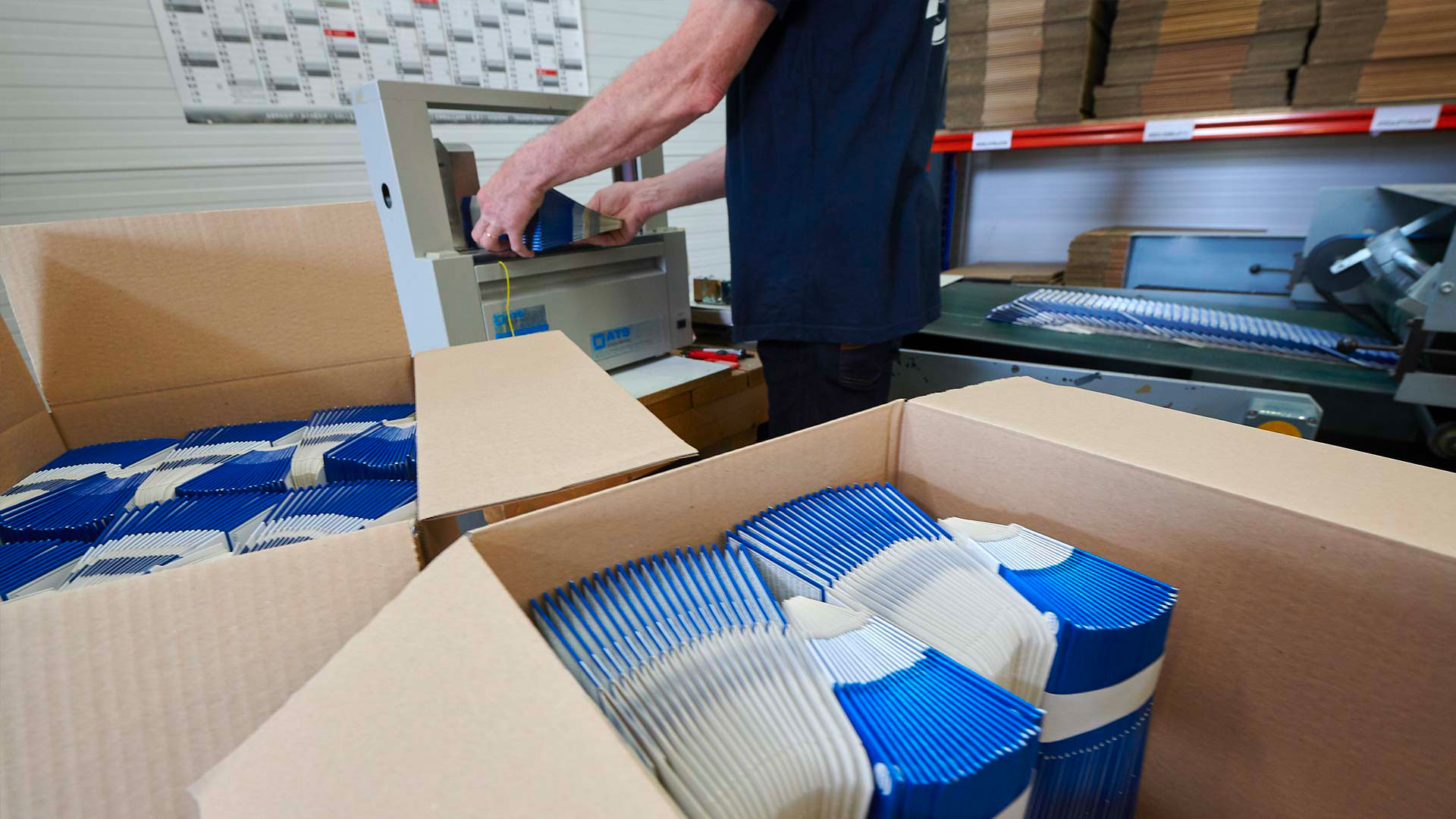 Pliage auto de packaging