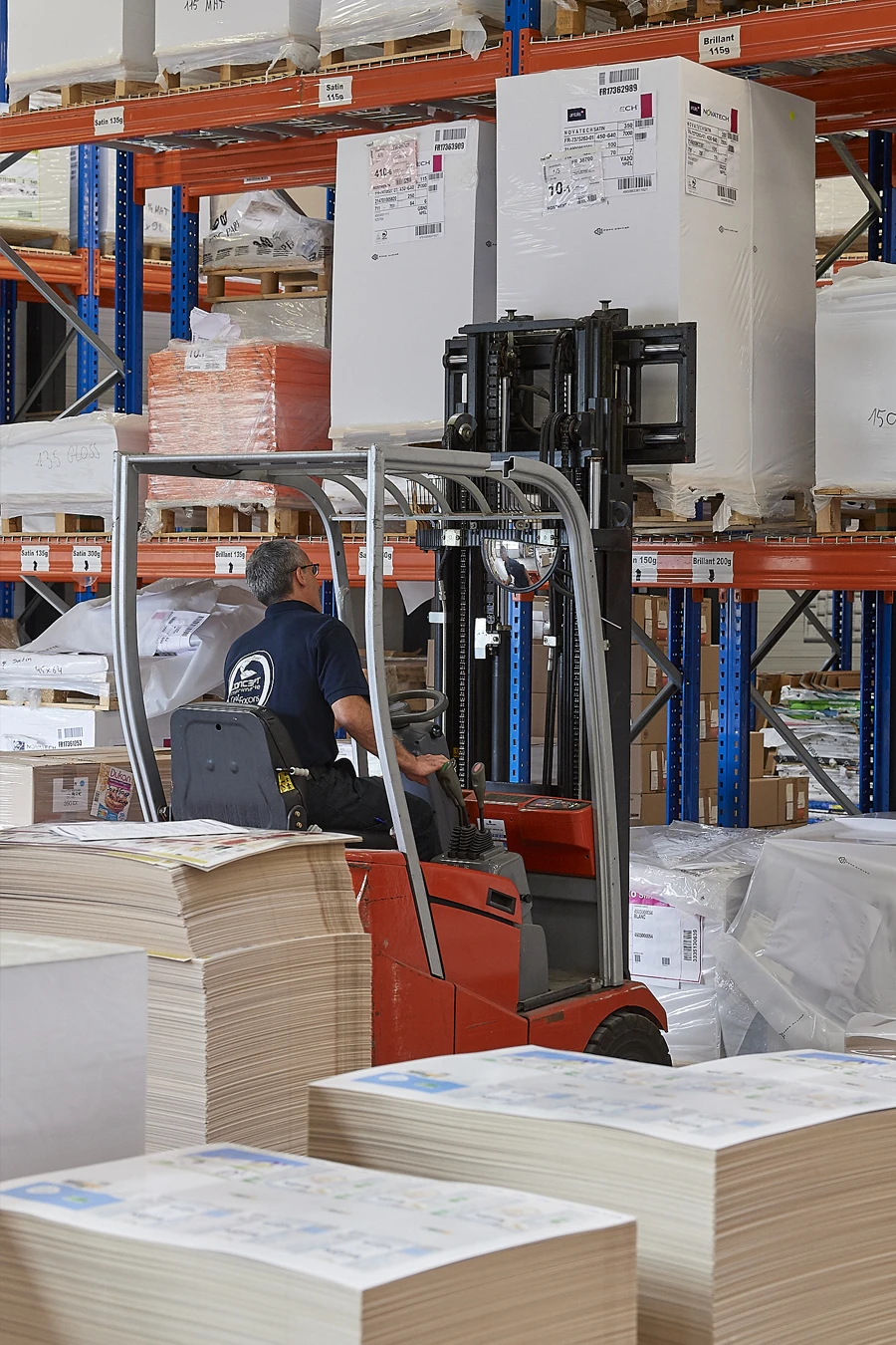 Préparation à l'expédition de packagings