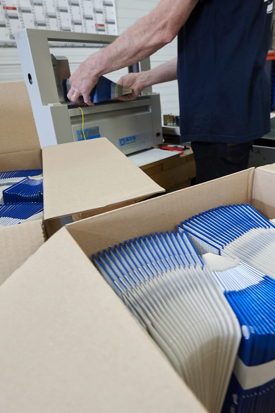 Mise en carton de packaging