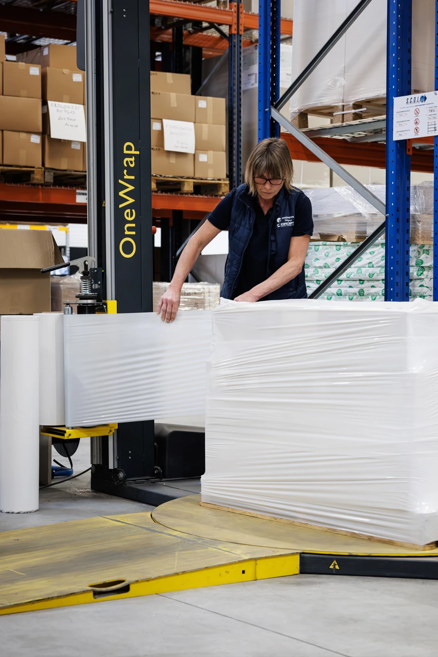 Préparation à l'expédition de packagings