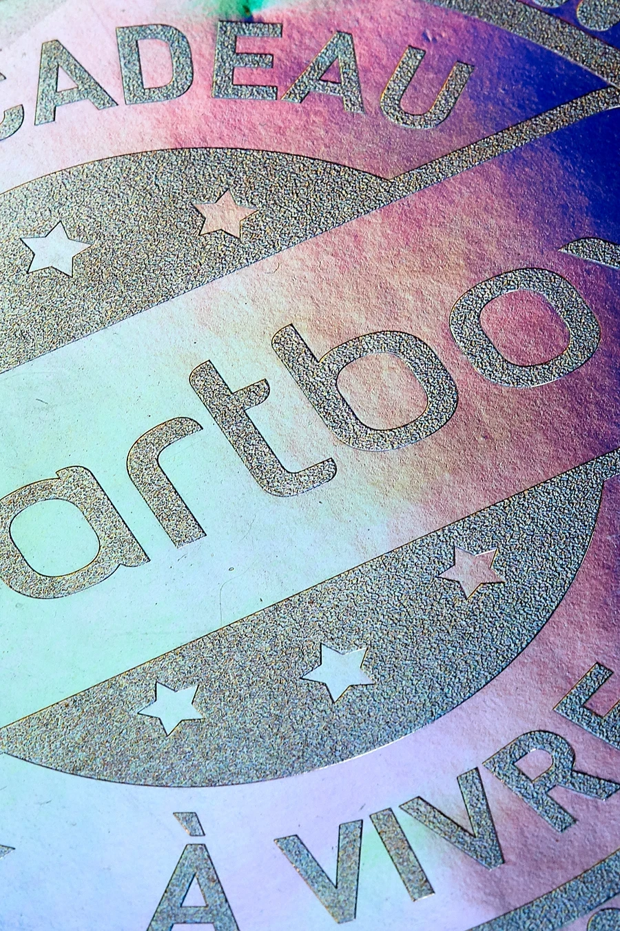 Packaging carte cadeau